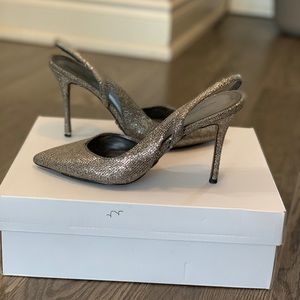 Michael Kors sparkle stilettos heel sandals